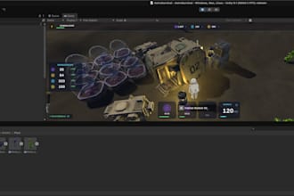 develop 3d games with unity or unreal engine
