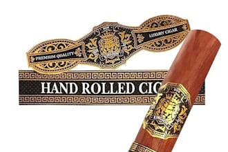 create premium alcohol label and luxury brand logo design
