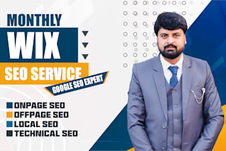 do complete wix SEO to increase organic traffic