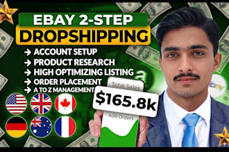 be your ebay 2 step VA