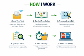 translate documents english hindi punjabi with accuracy