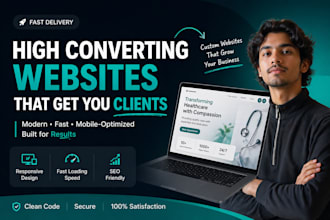 build a fast, modern website that converts visitors into clients