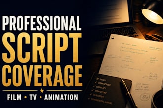 deliver script coverage with clear next steps