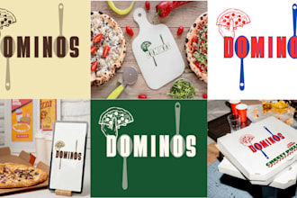 create a unique cafe or food logo design
