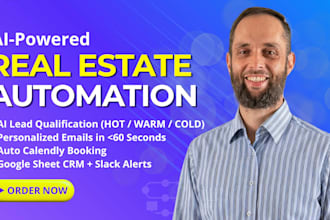 build ai lead capture and follow up automation for real estate agents