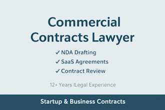 draft and review saas msas, IP agreements, ndas and vendor contracts