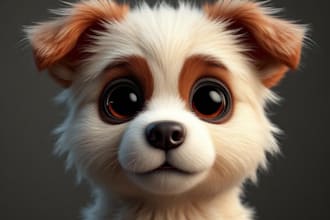draw pet portrait from photo