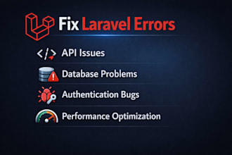 fix laravel bugs, errors, and issues quickly