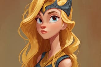 draw a funny cartoon caricature from your photo