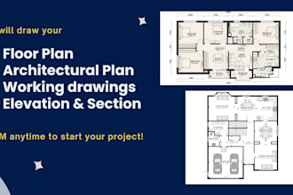 draw floor plan in autocad