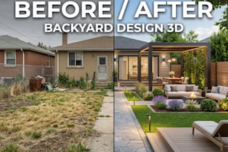 do backyard landscape design, patio, outdoor living space, front yard design