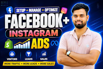 setup shopify facebook ads campaign, instagram ads, fb advertising, fb marketing
