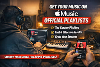do apple playlist promotion with real curator pitching