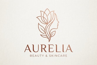 design a stylish and elegant beauty brand logo
