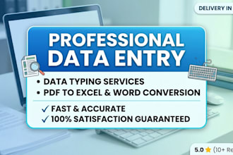 do fast copy paste and data entry work