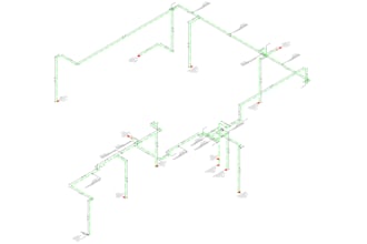 design natural gas piping system and gas layout plan