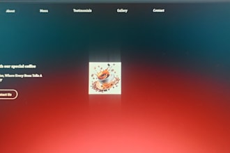design a professional landing page using html and css