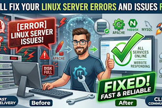 fix linux server errors