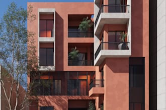 provide photorealistic architectural renderings in 3ds max and corona