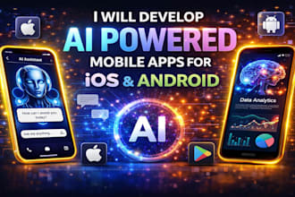 develop ai mobile app, ai integration ios app, android app