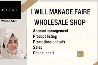 be your faire wholesale shop expert increase sales manage account