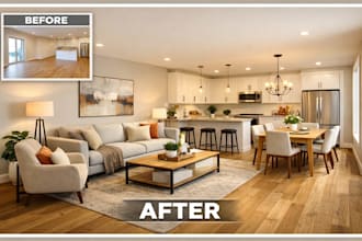 do real estate virtual staging, home staging, and virtual furniture