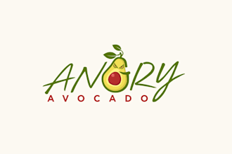 design a modern fruits and drinks juice bar logo