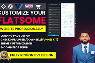 build high converting flatsome woocommerce stores