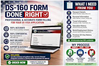 complete your ds 160 form for US visa with expert guidance