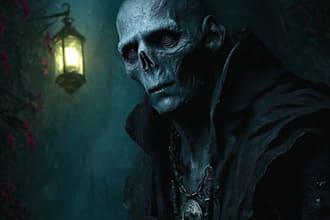 fantasy horror and fantasy horror character