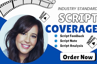 provide movie script coverage professional feedback edit and format screenplay