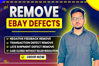remove ebay defects and increase sales ranking