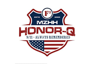 design fundraising event bbq ruck march tribute memorial logo