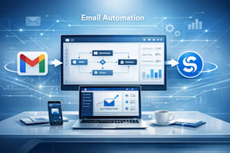 create automated email campaigns using systemeio or gmail