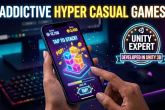 create addictive hyper casual unity games that go viral