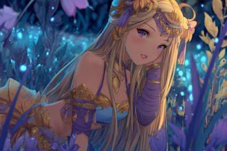 create your custom character, waifu, or fan art in sfw or nsfw anime art