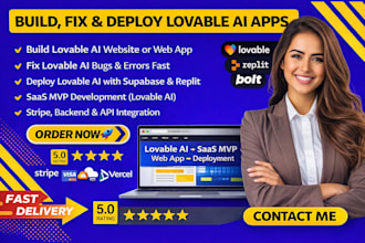 build fix lovable ai website or lovable webapp using supabase replit lovable dev