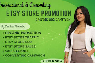 do etsy promotion, etsy SEO, etsy traffic and boost etsy sales
