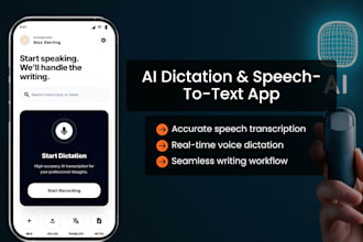 create ai dictation and speech to text app like wispr flow