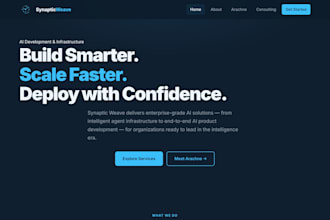 design and host a website for your business or startup