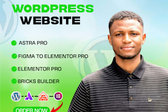 build a high converting wordpress website from figma using elementor pro