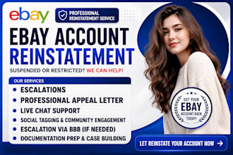 reinstate ebay suspension ebay seller account do ebay reinstatement mc999 mc011