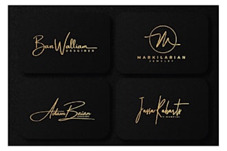design signature, handwritten, scripted,cursive logo