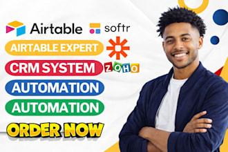 airtable crm automation airtable interface softr webapp airtable database expert