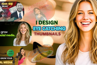 design high CTR thumbnails