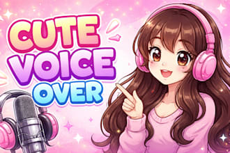 record a female voice over