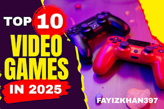 design high quality gaming youtube thumbnails for gamers