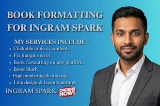 format and publish your book on ingramspark