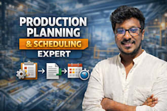 build production plan and schedule for your business