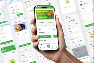 develop truck booking app taxi booking app fleet management app transport app